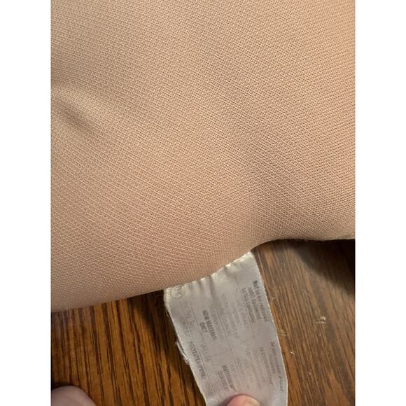 1980s Cabbage Patch Kid Preemie Baby Bald Blue Eyes Blue & Pink Floral Dress - Picture 6 of 7